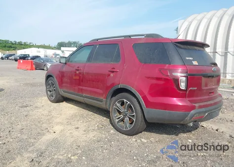 2015 Ford Explorer Sport из США, поврежденный, VIN 1FM5K8GT8FGC32713
